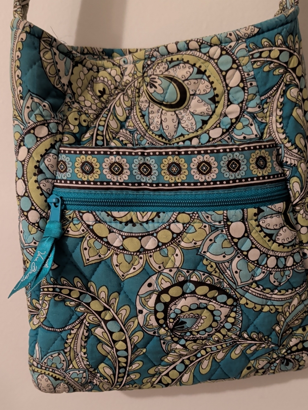 Vera Bradley Hipster Crossbody, Pattern Peacock
